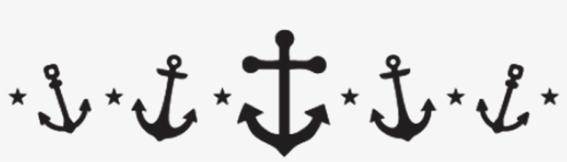 Anchors Blackanchors Anchorsandstars Anker Anchor Divid - Wallpaper, transparent png download
