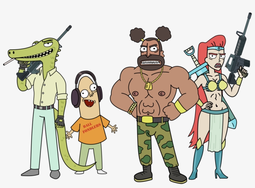 Television & Film » Thread - Ball Fondlers Rick And Morty, transparent png download