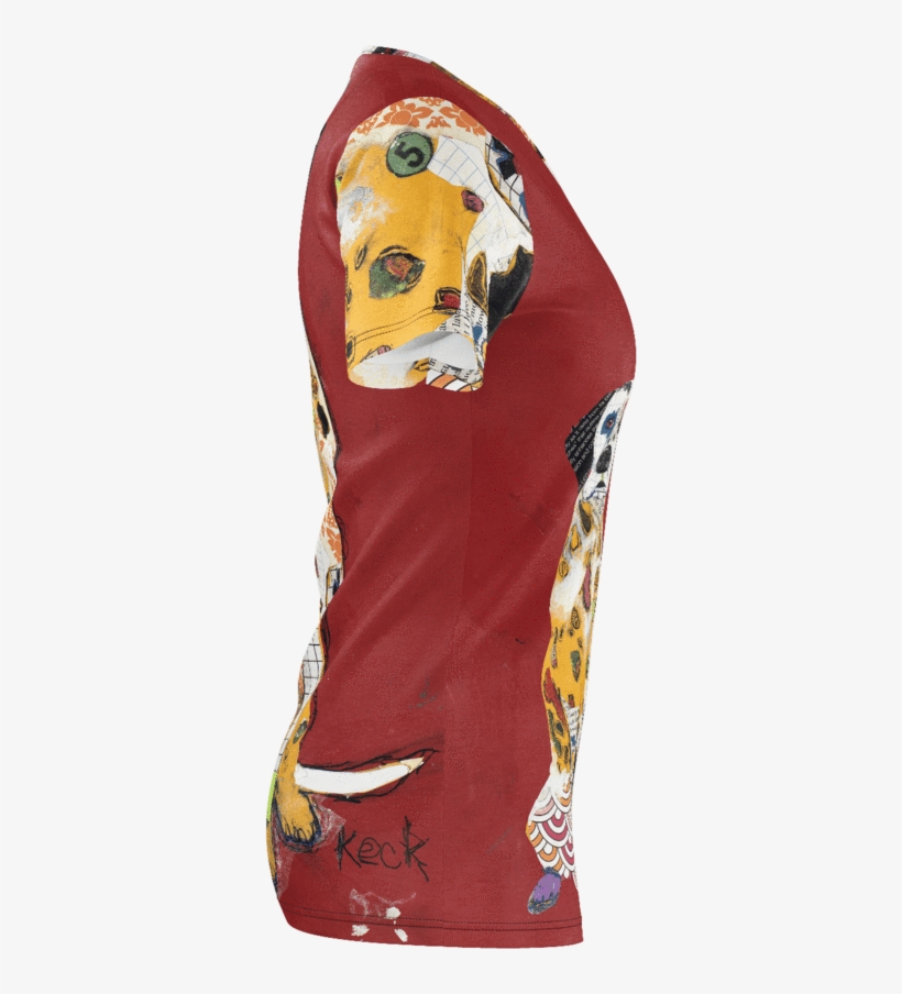Love My Dalmatian T-shirt For Women - Backpack, transparent png download
