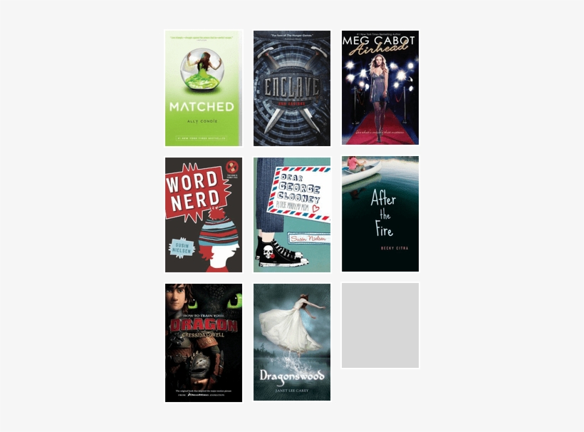 Amazing Must-reads For Girls - Matched By Ally Condie, transparent png download