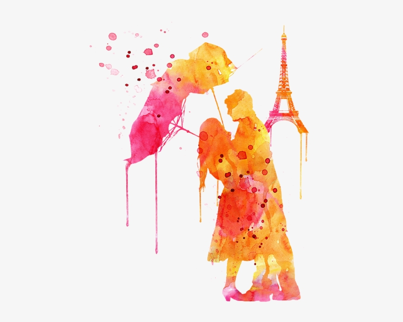 Bleed Area May Not Be Visible - Watercolor Painting, transparent png download