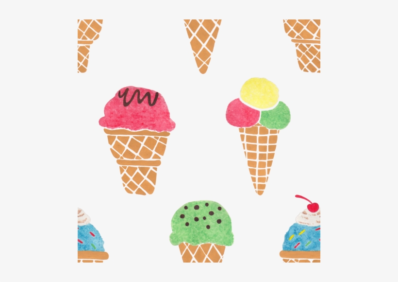 Watercolor Ice Cream, transparent png download