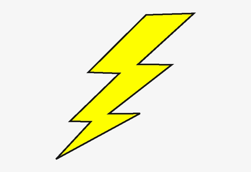 High Quality Lightning Bolt Cliparts For Free - Lightning Bolt Transparent Background, transparent png download