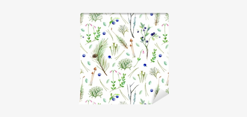 Pine Forest Floral Seamless Pattern - Pixers Pine Forest Floral, transparent png download