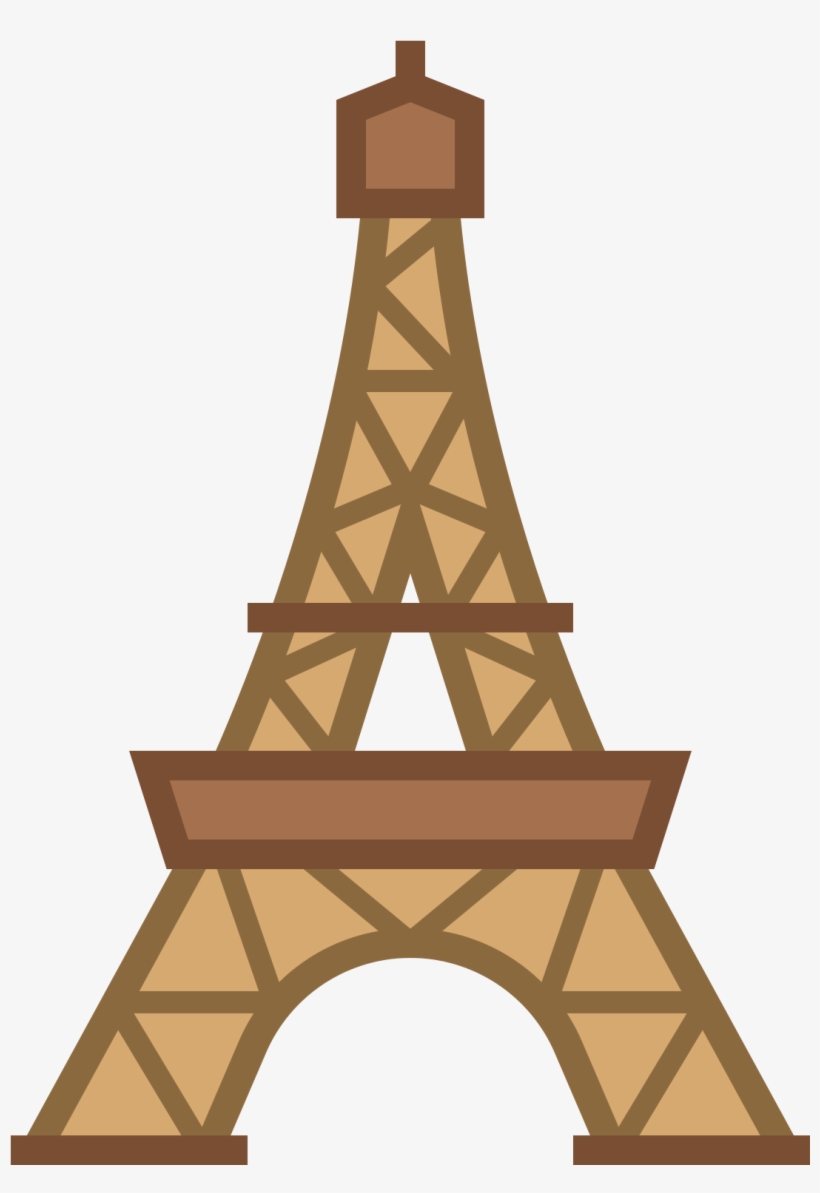 Eiffel Tower Png Flat, transparent png download