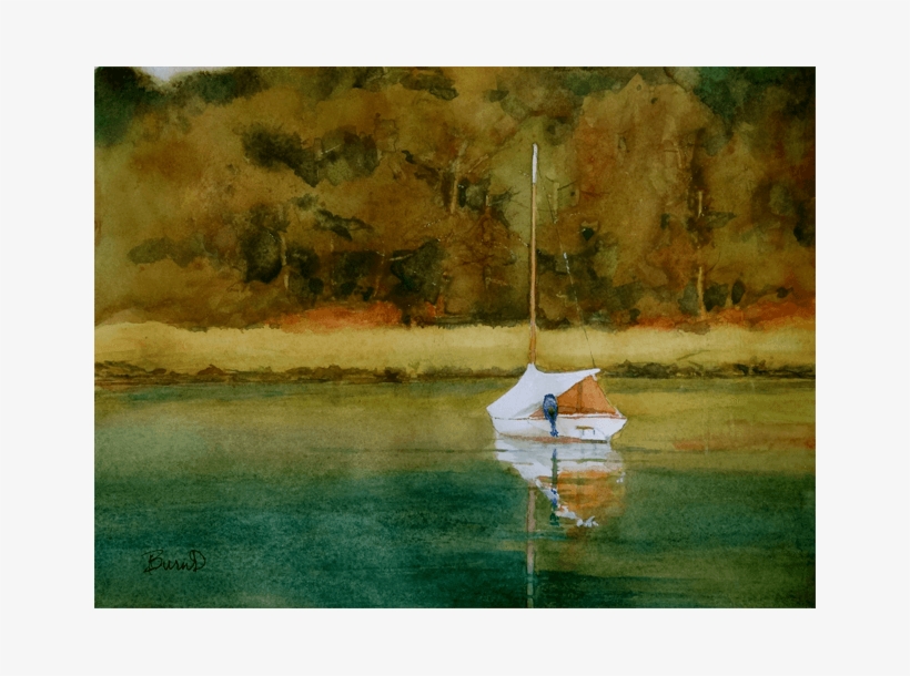 On Arey's Pond - Painting, transparent png download