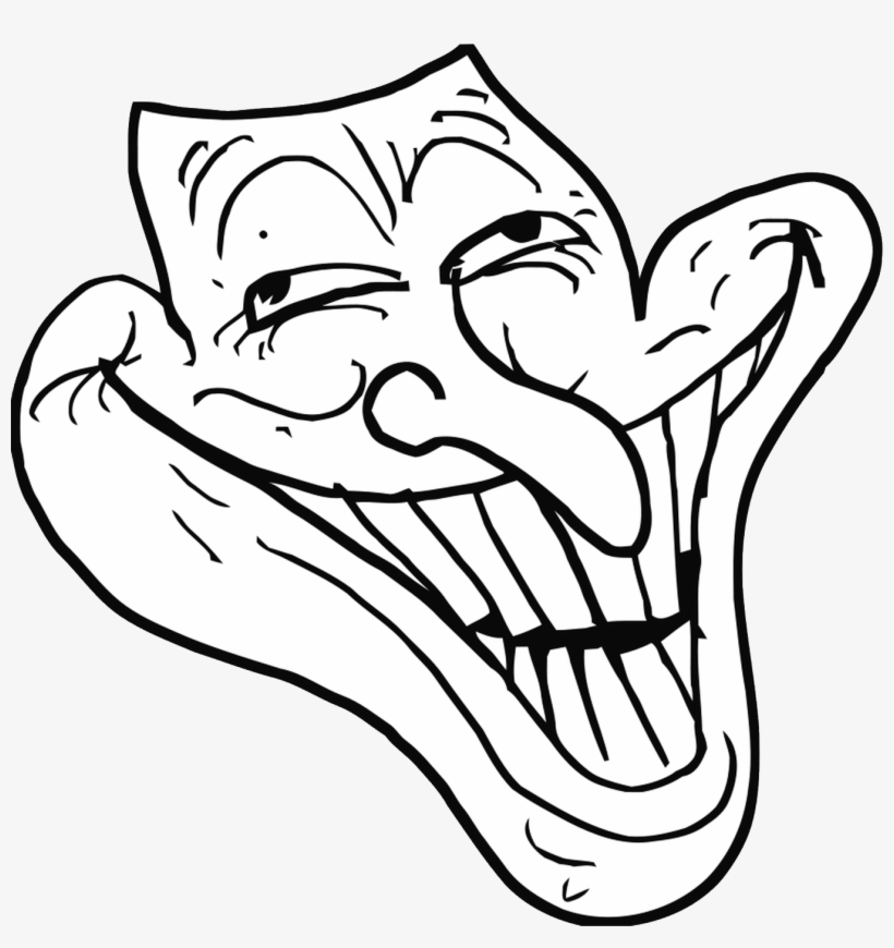 New Troll Face, transparent png download