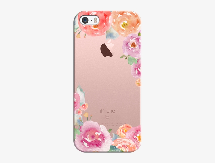 Casetify Iphone Se Classic Snap Case Iphone Se Cases With Flowers PNG