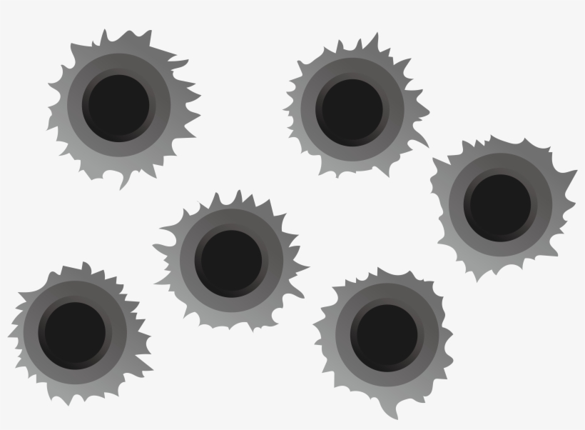 Bullet Holes Png File - Bullet, transparent png download