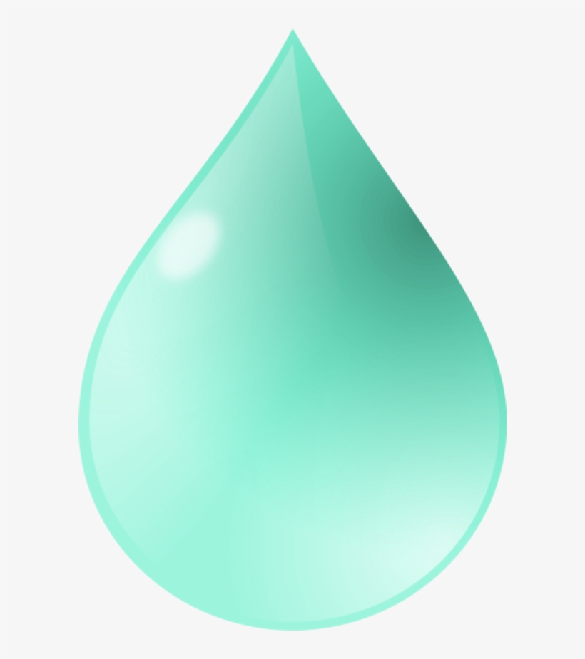 Glass Of Water Clip Art - Water Drop, transparent png download
