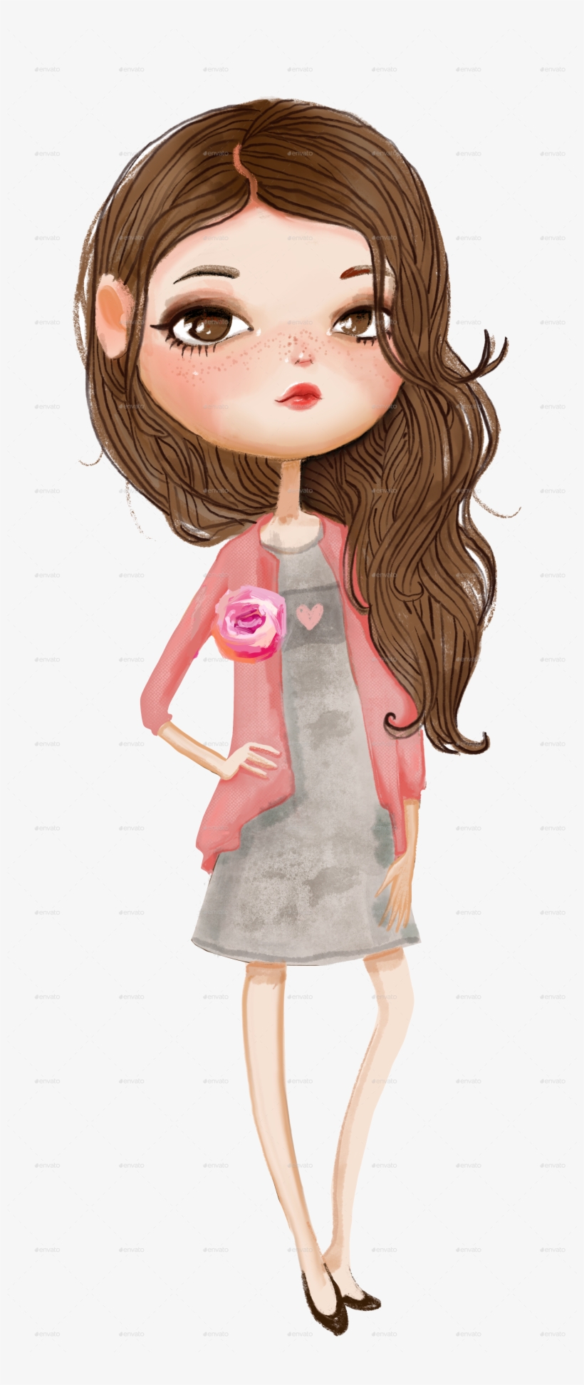 Girls/1 - Paper, transparent png download