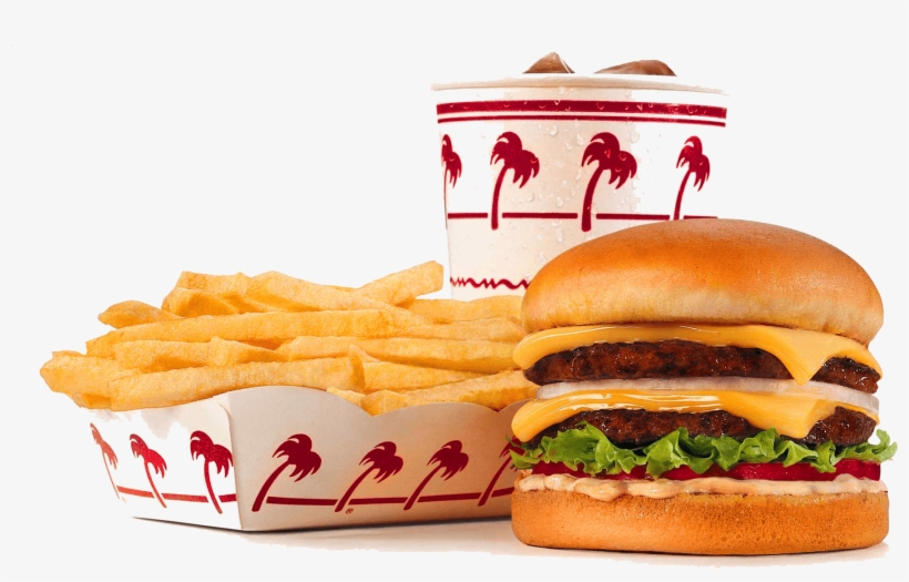 Food Burger Clipart Transparent - Burger And Fries Png, transparent png download
