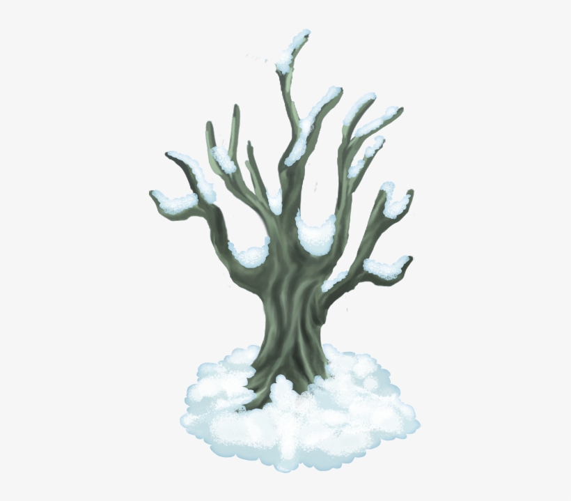 Cold Island Big Tree - Tree, transparent png download