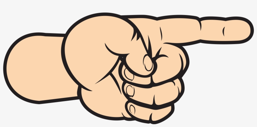 Right Hand Arrow Transparent Png Clip Art Image - Hand Clip Art Png, transparent png download