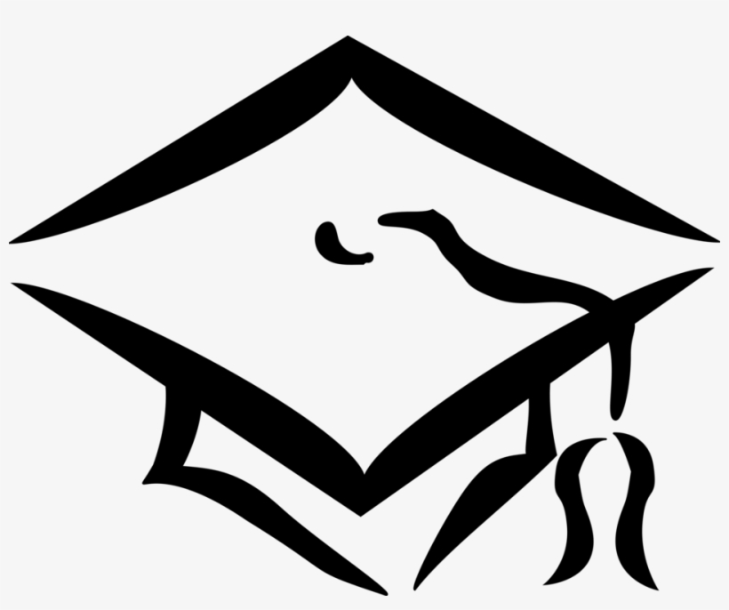 This Graphics Is A Degree Hat About Hat,how Do I Do,line - Graduation Clip Art Transparent Background, transparent png download