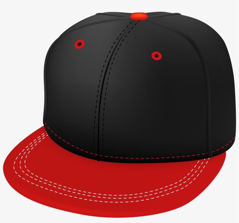 Red And Black Cap Png Clipart - Hat Png, transparent png download