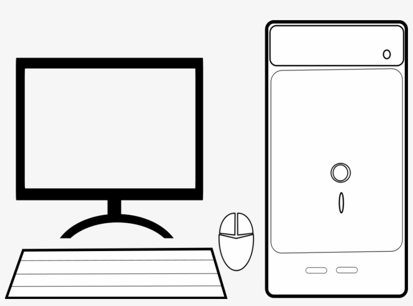 How To Set Use Personal Computer Clipart, transparent png download