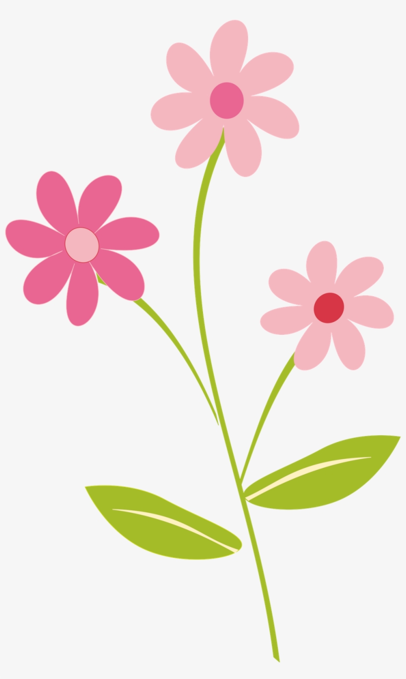 Flower Png Clipart - Flower Border Clipart Png, transparent png download