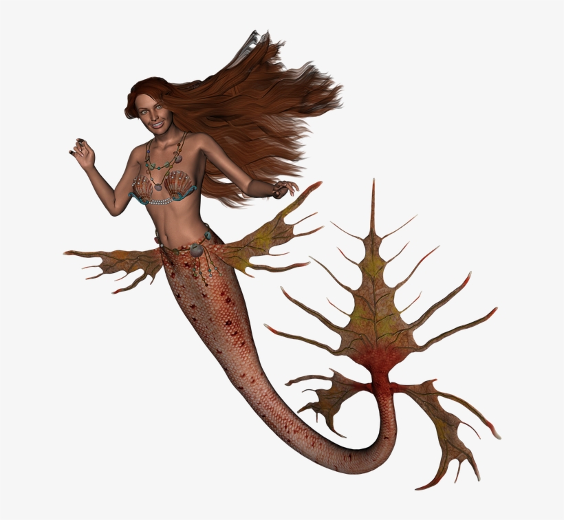 Mermaid, Fantasy, Siren, Mertail, Tail, Fairytale, - Siren With A Tail, transparent png download