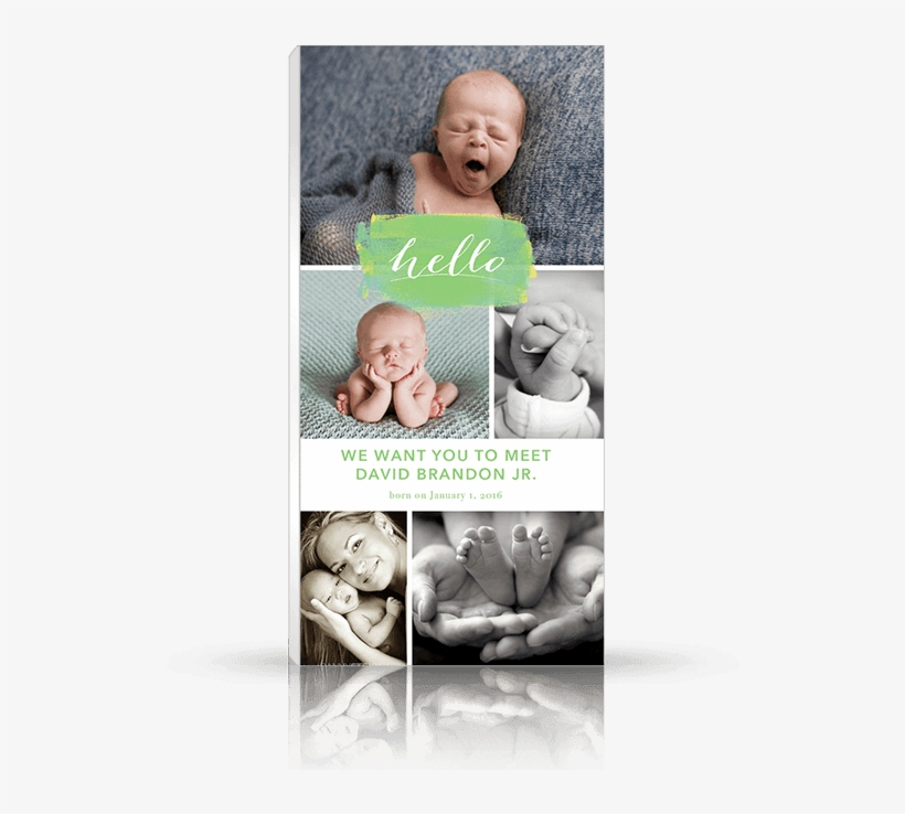 Front Photo Book Cover Designed For Newborn, Baby And - Photograph, transparent png download