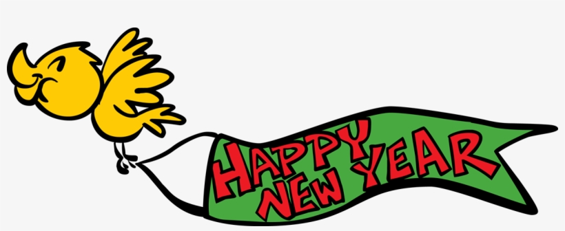 Happy New Year Banner Png - Happy New Year Png, transparent png download