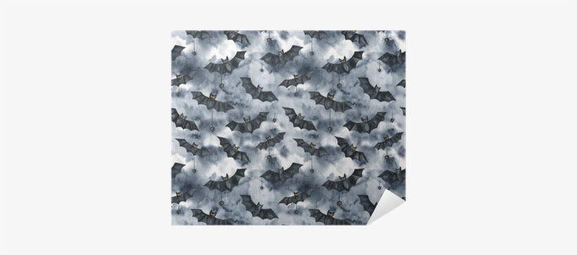 Happy Halloween Seamless Pattern Background - Watercolor Painting, transparent png download