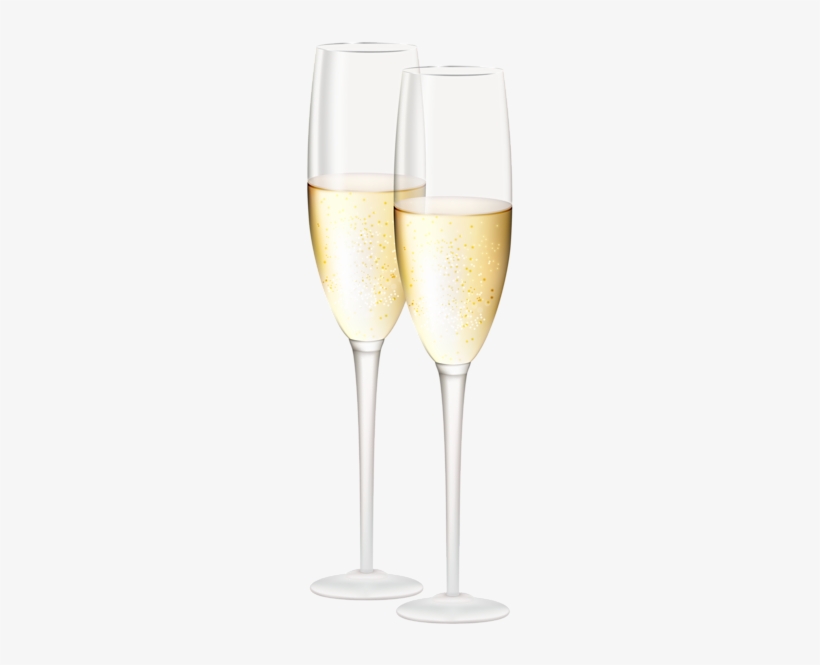 New Year Images, Wine Tags, Photo Craft, Champagne - Champagne Glasses Png Clipart, transparent png download