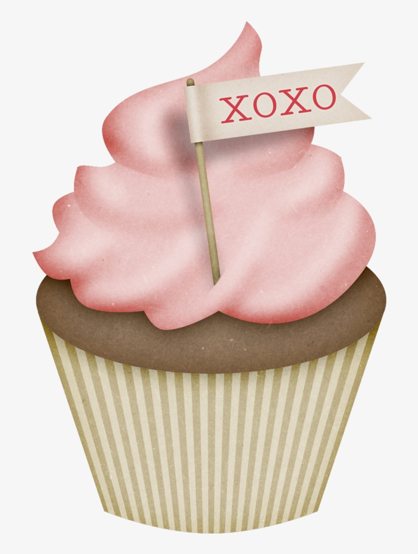Ch B Cupcakes Pinterest Clip Art Birthday - Cupcake, transparent png download