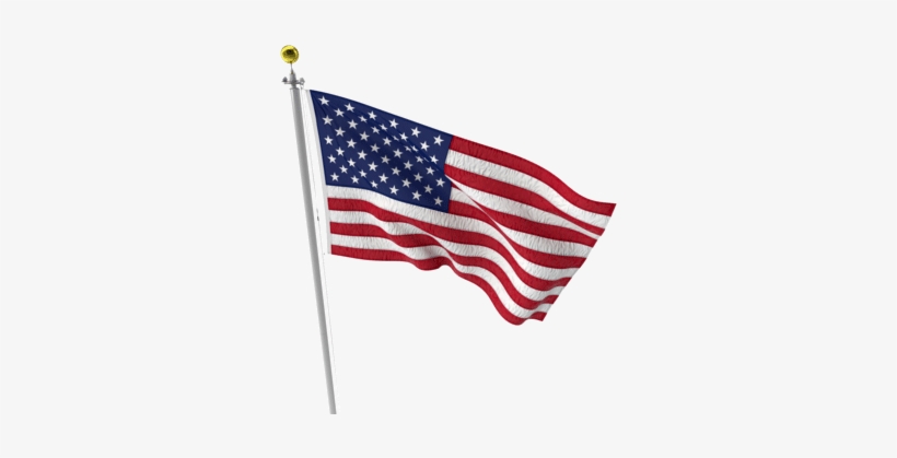 American Flags - American Flag With Stick Png, transparent png download
