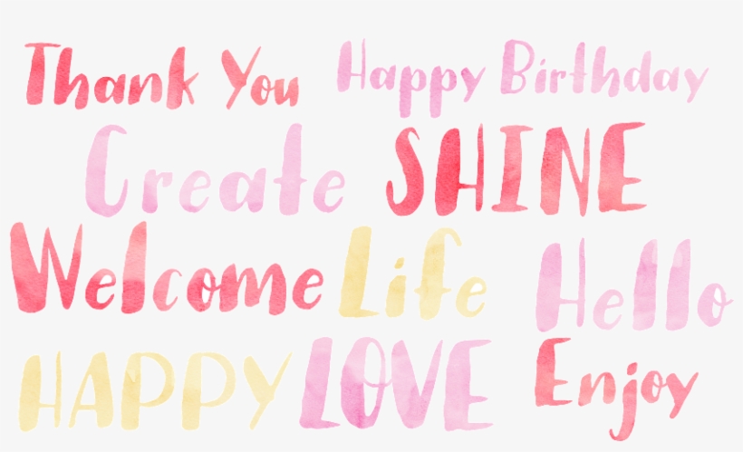 5 Color Wash Patterns And One Floral Watercolor Pattern - Carmine, transparent png download