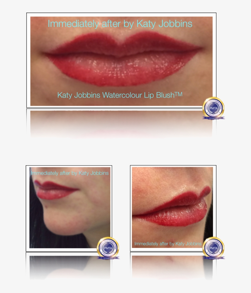 Katy Jobbins Permanent Makeup Watercolor Lip Blush - Lip Gloss, transparent png download
