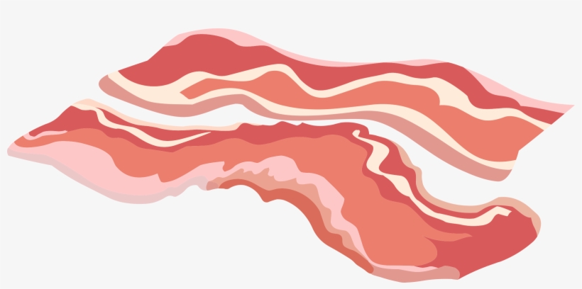 Clipart Food Bacon - Bacon Clipart, transparent png download
