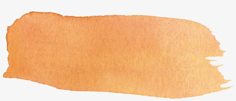 Watercolor Painting Paintbrush - Brown Watercolor Stroke Png, transparent png download