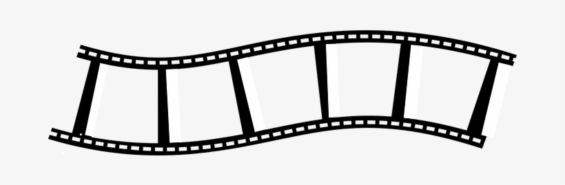 Film Strip Reel Blank Black Photography Mo - Film Strip Png, transparent png download