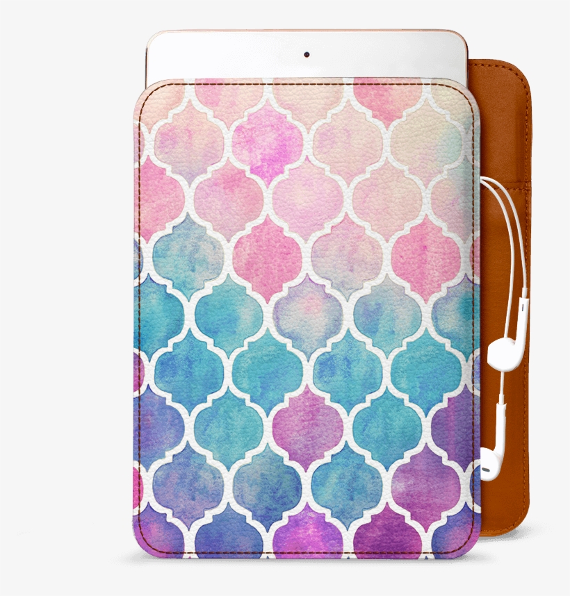 Dailyobjects Rainbow Pastel Watercolor Moroccan Real - Watercolor Moroccan, transparent png download