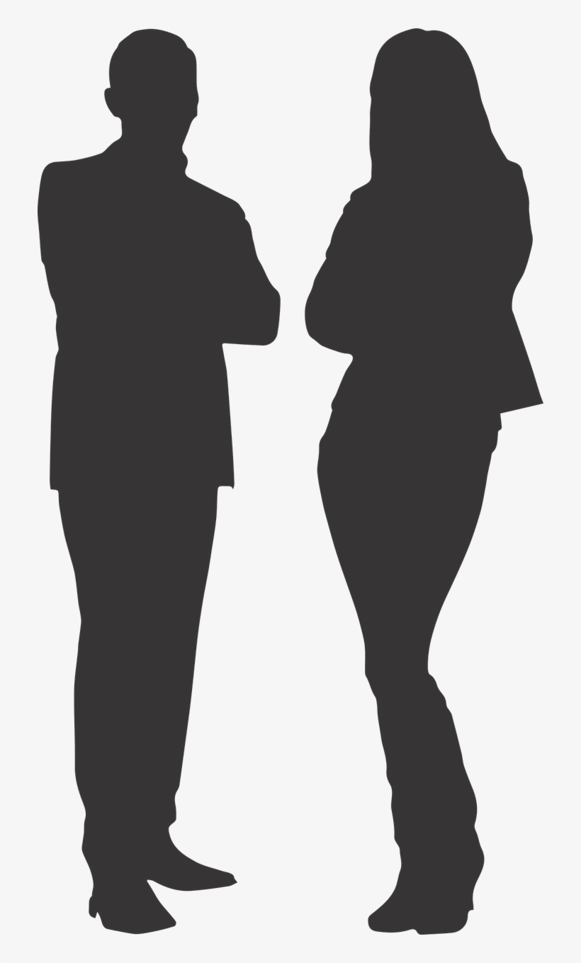 Miscellaneous - Man And Woman Silhouette, transparent png download