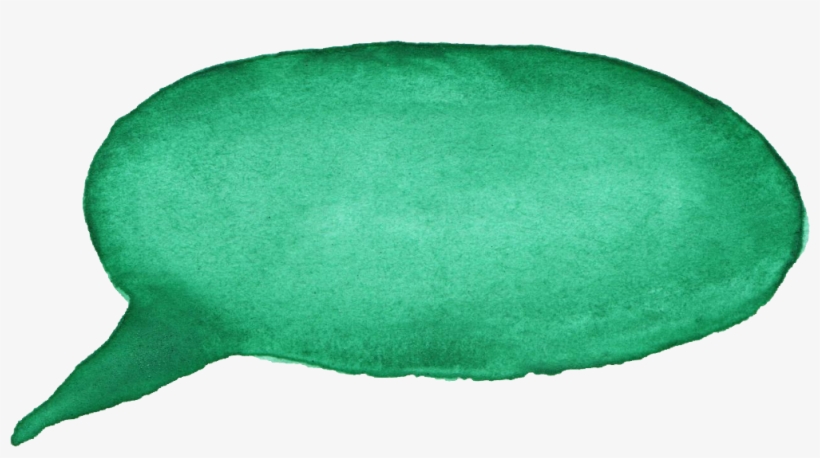 Free Download - Watercolor Speech Bubbles Png, transparent png download
