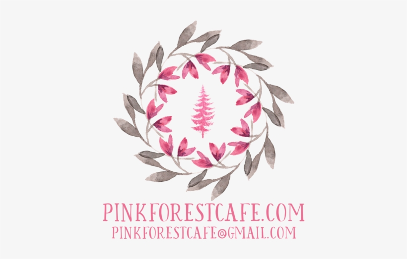 Pink Forest Cafe - Watercolor Boho Fox, transparent png download