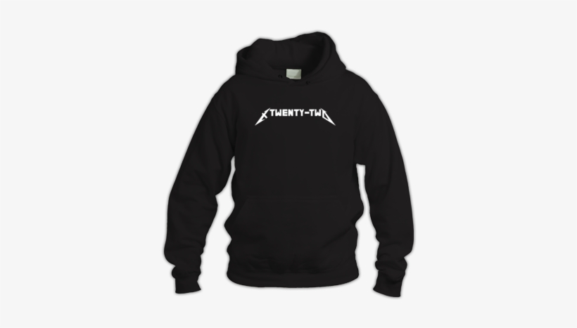 Metallica Logo Hoodie - Hoodie, transparent png download