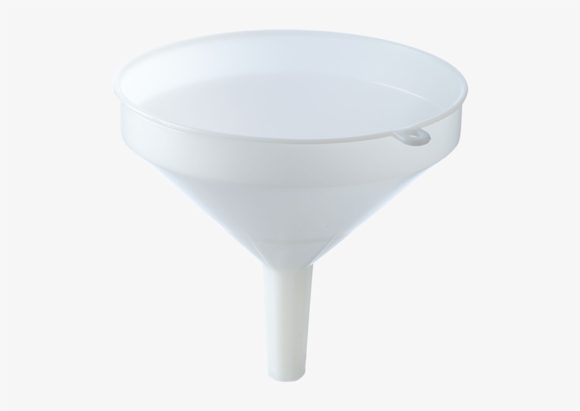 10 Inch Heavy Duty Plastic Funnel - Martini Glass, transparent png download
