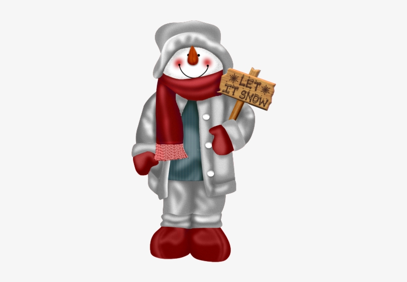 Snowman Let It Snow Png Clipart - Let It Snow Let It Snow Let, transparent png download