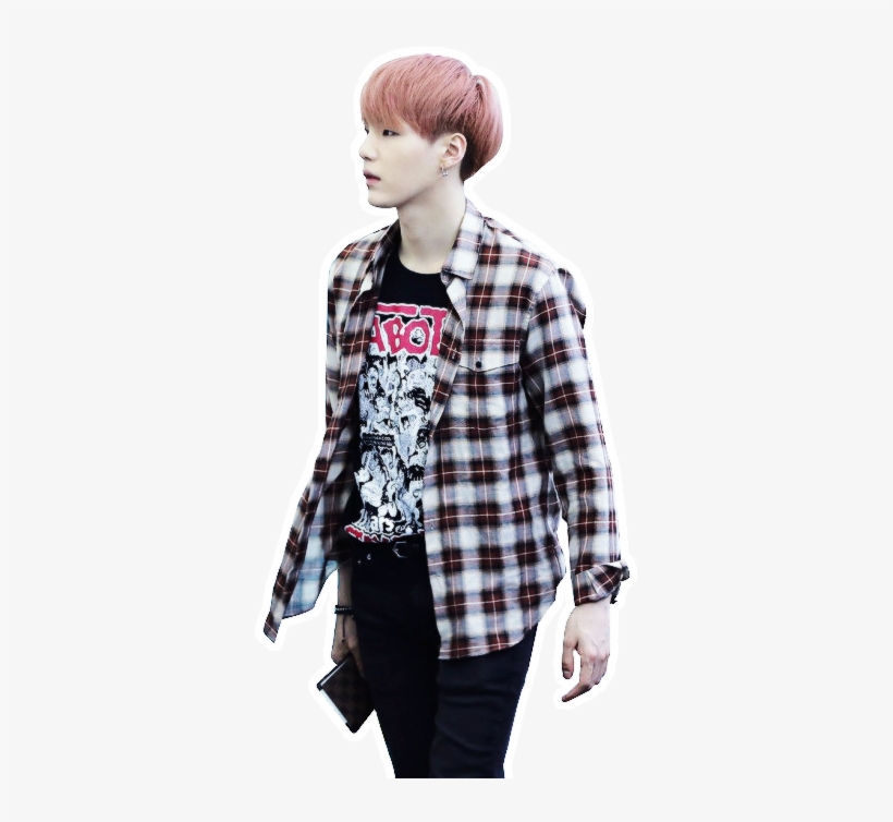 Show More Notesloading - Yoongi Bts Pink Hair, transparent png download