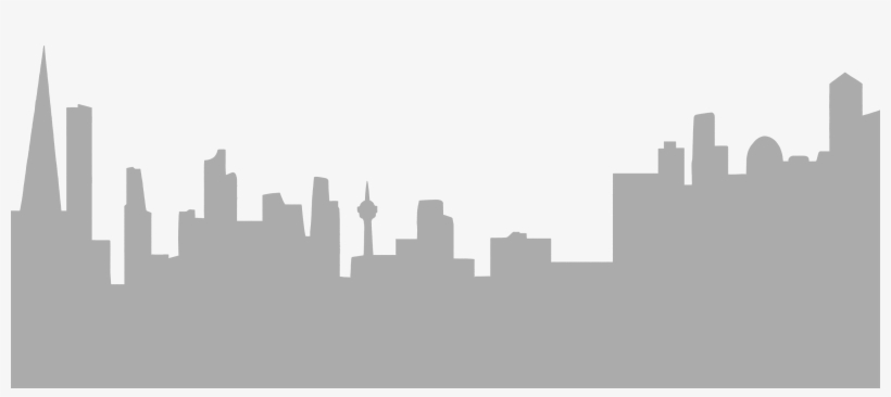 Clouds1 Clouds2 Buildings1 Buildings2 - Silhouette, transparent png download