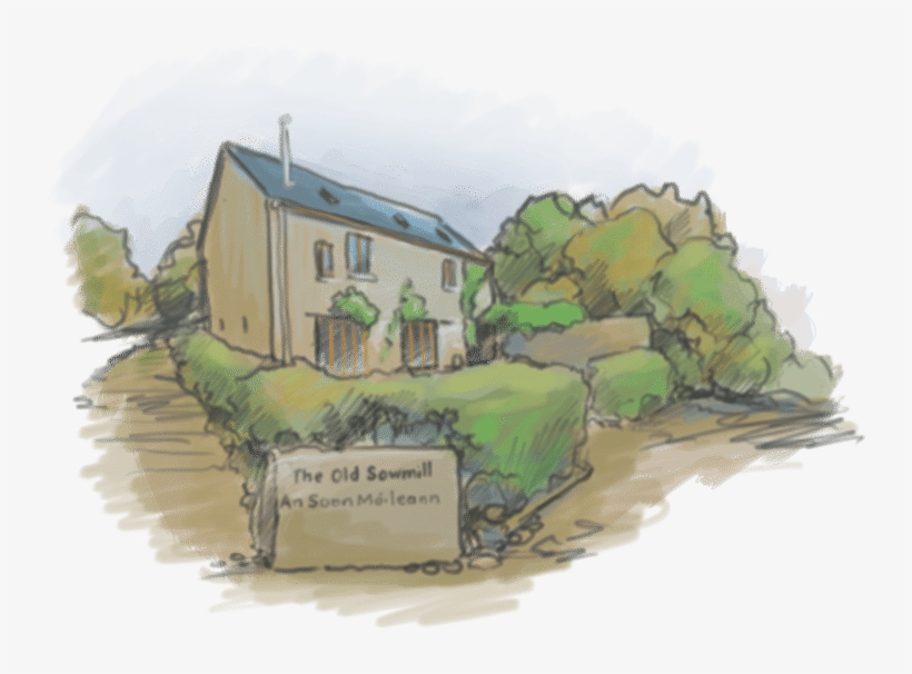 Lough Eske Walking Map - House, transparent png download