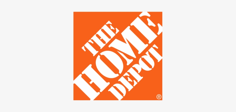 Small Home Depot Logo, transparent png download