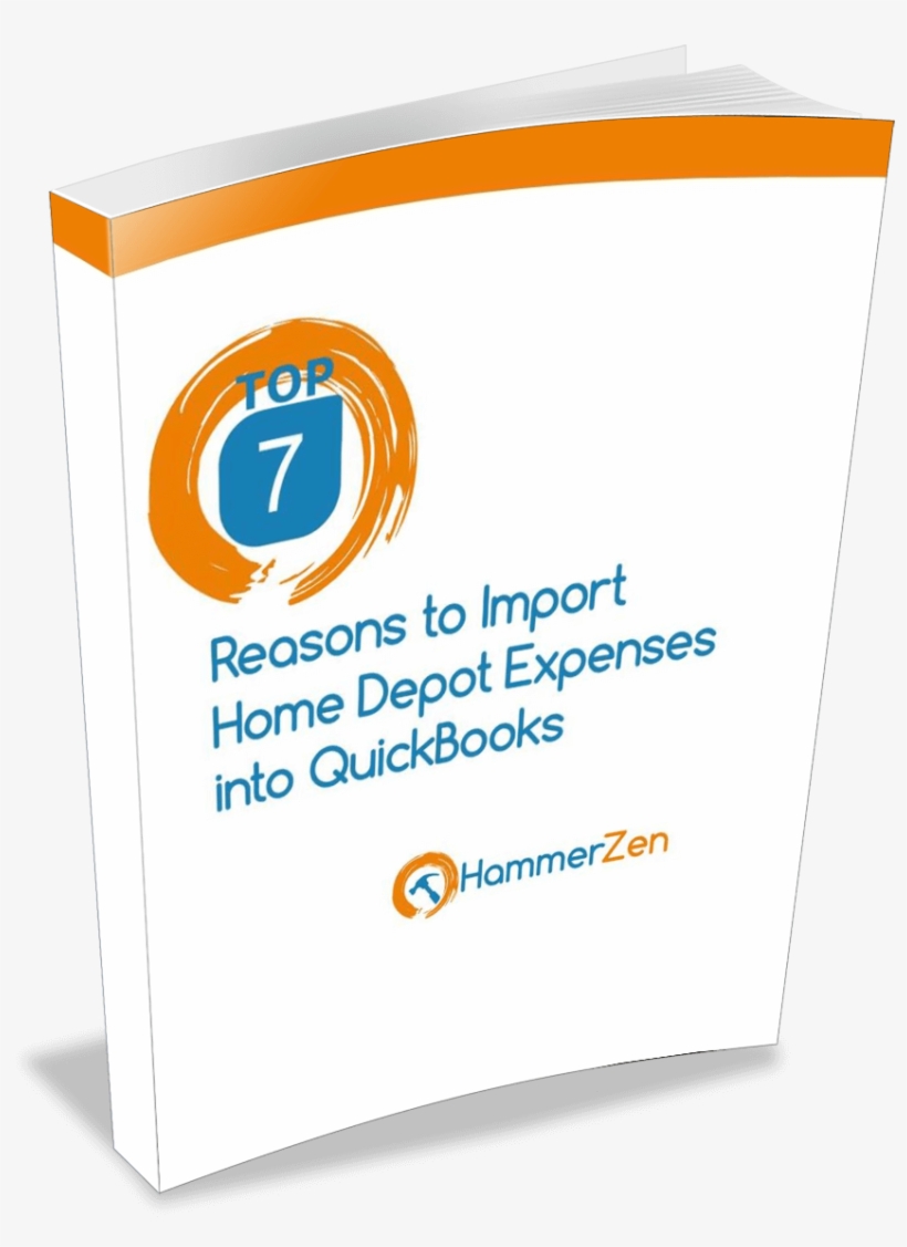 7 Reason To Import Home Depot To Quickbooks - Paper, transparent png download