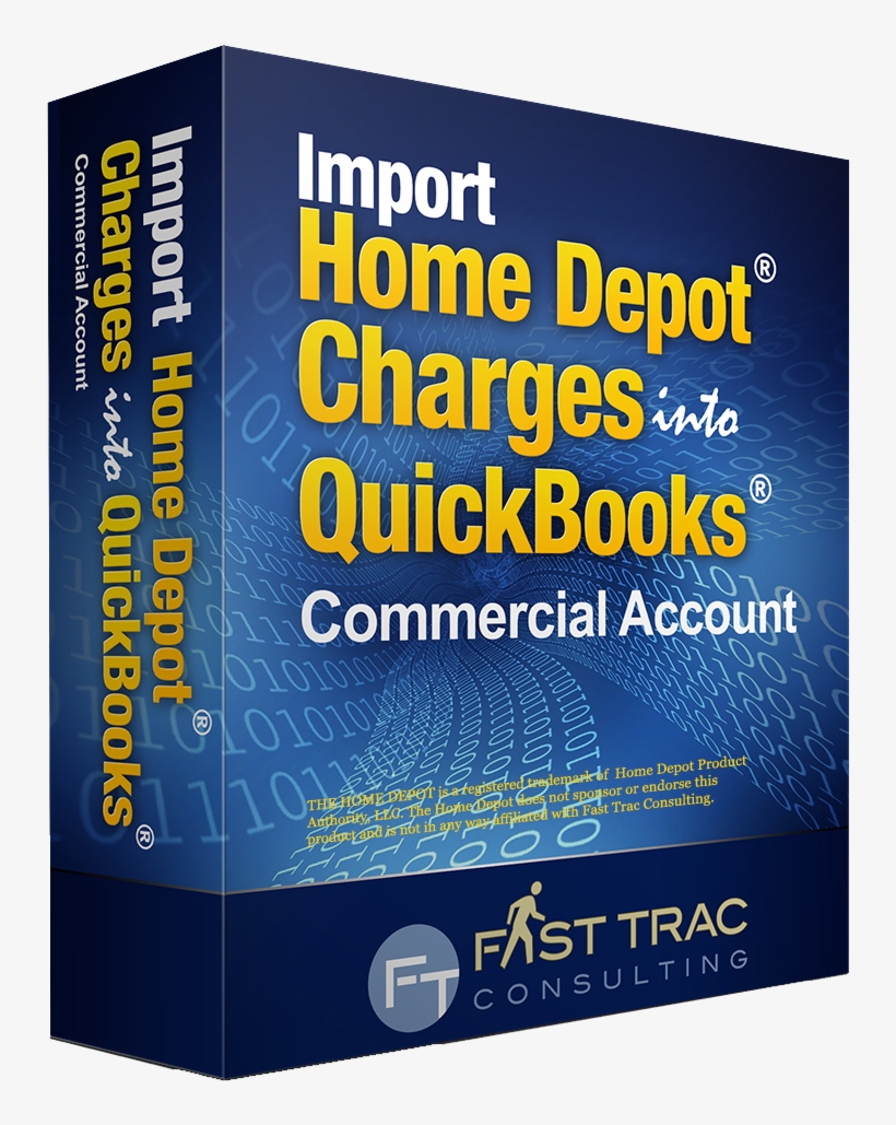 Import Home Depot Charges Into Quickbooks - Pro Xtra, transparent png download