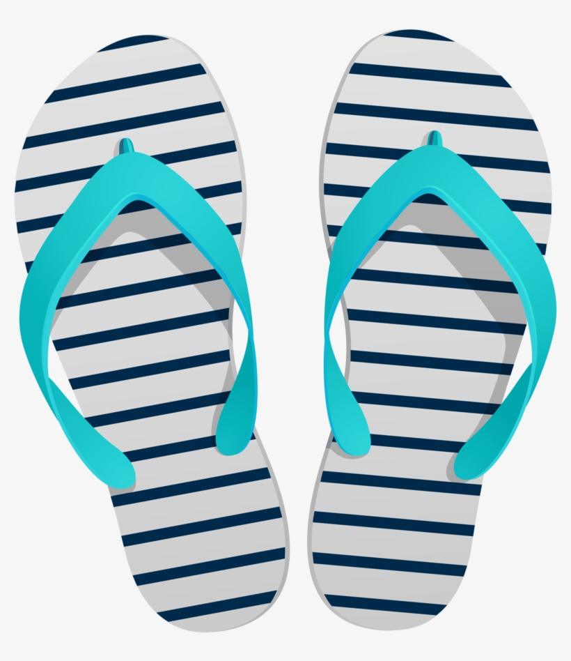 Banner Freeuse Flip Flops Png Clip Art Free Pinterest - Flip Flops Png, transparent png download
