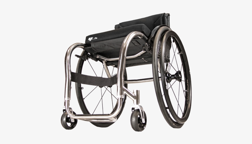 Elegant, Stylish And An Ideal Chair For The Confident - Rgk Lightweight Rigid Wheelchair, transparent png download