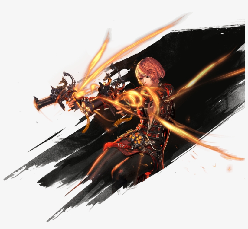 Gunfire Mastery - Blade And Soul Png, transparent png download